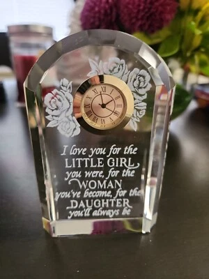 Glass "Daughter" Gift - Image 1 of 4