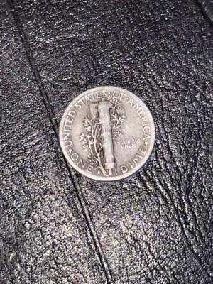 a 1944 mercury dime westpoint mint mark error coin - Image 1 of 3