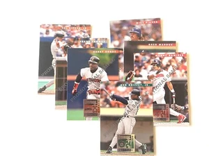 DONRUSS PROMOTIONAL STAR CARDS - 1995 - LOT OF 7 - Picture 1 of 3
