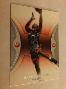 2006-07 SP Authentic #7 - Emeka Okafor - Charlotte Bobcats
