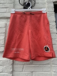 NIKE (AIR JORDAN FIGHT CLUB) Boys Large SWEATPANT STYLE SHORTS NWT PEACH - Picture 1 of 3