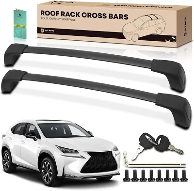 Barra transversal portaequipajes de techo de coche para Lexus NX200t 2015-2017, NX300 2018-2021, NX 300h Foto 1 de 4