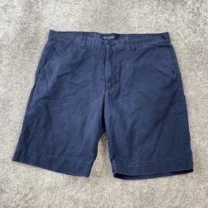 U.S. Polo Assn. Chino Shorts Men's Size W40 Navy Flat Front Slash Pocket Cotton - Picture 1 of 8