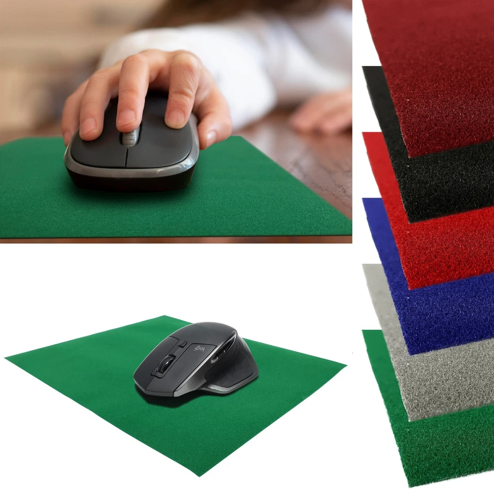 Mauspad Selbstklebende Computer Unterlage 22 x 19 cm Gaming Rutschfest Ultradünn - Bild 1 von 1