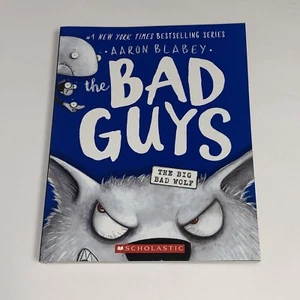 The Bad Guys in the Big Bad Wolf (the Bad Guys #9) by Aaron Blabey- Like New - Imagen 1 de 4