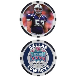 MARK STEPNOSKI - COWBOYS SUPER BOWL XXVII - POKER CHIP - Picture 1 of 2