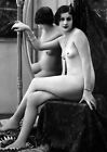 Vintage Nude Study Monochrome Photo Print 37 (A4 Size-210 x 297mm-8.5" x 11.75")