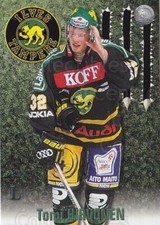 1998-99 Finnish Cardset #88 Tomi Hirvonen