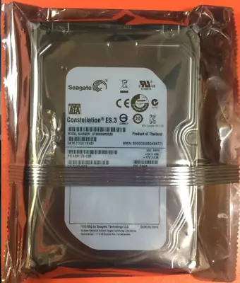 Seagate 3.5" HDD ST3000NM0033 3TB 7.2K 128M  SATA Hard Drive - Image 1 of 3