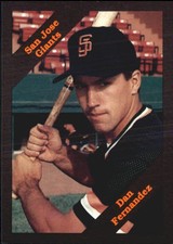 1989 San Jose Giants Cal League Cards #232 Dan Fernandez