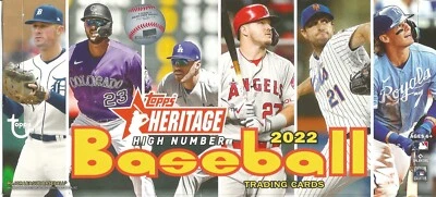 2022 Topps Heritage High Number Baseball Base 501-700 **You Pick** Complete Set