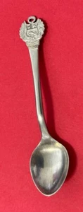 Süßer kleiner Peru Sterlingsilber 7,4 g 3,5 Zoll Souvenirlöffel - Bild 1 von 5