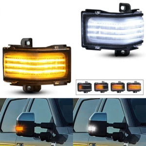 Luz de señal de giro del espejo retrovisor secuencial para Ford F250 F350 2017-2022 - Imagen 1 de 8