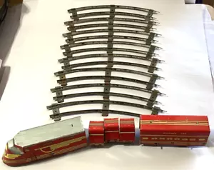 SET TRENO ELETTRICO PARZIALE MERCHANICRAFT PRESIDENTIAL EXPRESS con TRACK S GAUGE - Foto 1 di 8