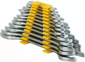 Stanley 70-380E Double Open End Spanner Set (Matte Finish, 12-Pieces) by Stanley - Picture 1 of 4