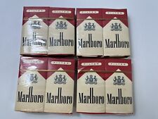 Vintage EMPTY Marlboro Promo Test Packs Lot of 8 1950's 3.5” Rare Tobacciana