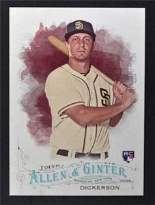 2016 Topps Allen and Ginter #105 Alex Dickerson RC - NM-MT