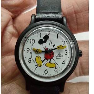 Lorus Mickey Mouse Walt Disney Vintage Ladies Watch V515-6290T  - Picture 1 of 9