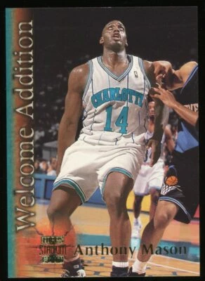 1996-97 Topps Stadium Club   Anthony Mason Card#WA14 - Image 1 of 2