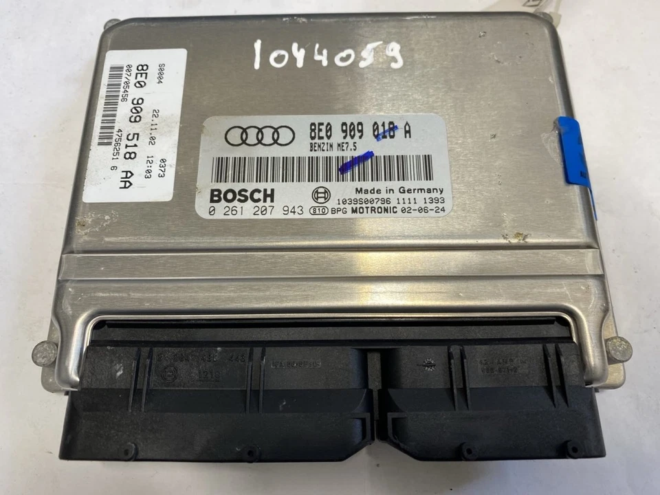 Audi A4 (B6) VA2551284 Unità di Controllo Motore/Modulo (Unità) 8E0909018A - Immagine 1 di 1
