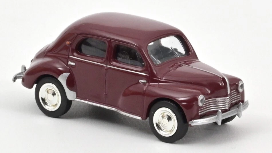 Modellino auto scala 1:64 Norev RENAULT 4 CV 1950 diecast modellismo statico - Immagine 1 di 1