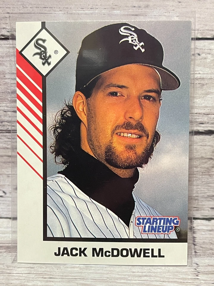 1993 Kenner SLU Starting Lineup Trading Card - Jack McDowell - Image 1 of 1