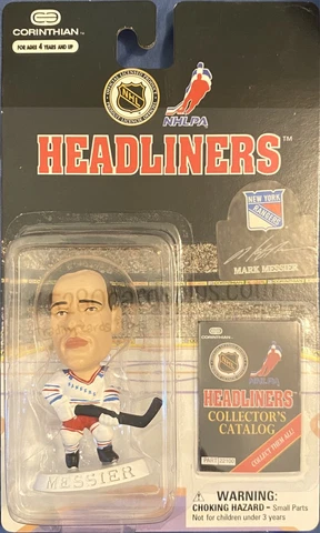 1997 NHL Corinthian Headliners Mark Messier New York Rangers Action Figure Cover