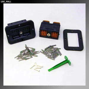 Deutsch DRC 24-Pin Rectangular Connector kit, 14AWG Solid Contacts (Made in USA) - Picture 1 of 9