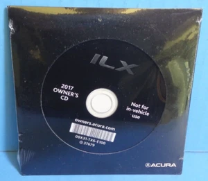 17 2017 Acura ILX owners manual/owners CD with Navigation BRAND NEW - Bild 1 von 2
