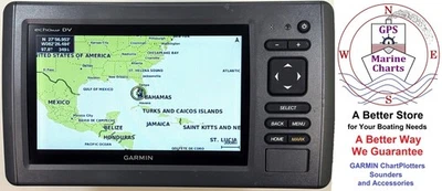*EXCELLENT* GARMIN EchoMap 74dv ChartPlotter GPS Chirp Sounder Sonar *NICE* - Image 1 of 4