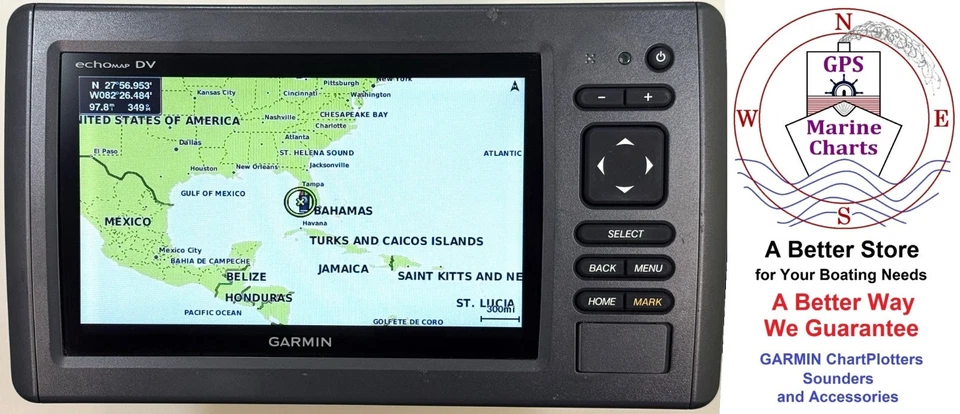 *EXCELLENT* GARMIN EchoMap 74dv ChartPlotter GPS Chirp Sounder Sonar *NICE* - Image 1 of 4