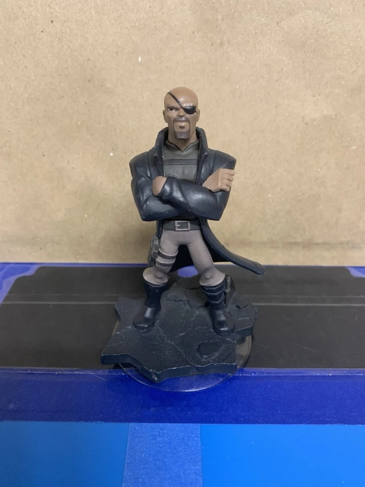 FIGURA DE ACCIÓN SUELTA 2014 DISNEY INFINITY 2.0 NICK FURY Foto 1 de 1