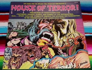 Neal Adams - House Of Terror! 1982 Parade Records PA 103 Comic Book Only No LPs - Picture 1 of 6