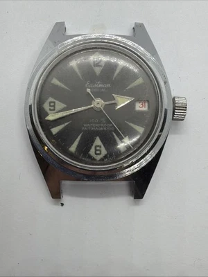 Reloj de Buceo Eastman Swiss 36mm Especial Incabloc De Colección - 100% Impermeable Funciona M2 Foto 1 de 4