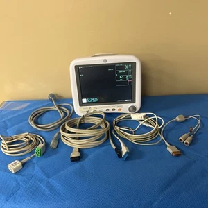 GE Dash 4000 Patient Monitor  WITH CO2, SpO2,ECG,NIBP,Temp 30 DAY RETURNS - Picture 1 of 16
