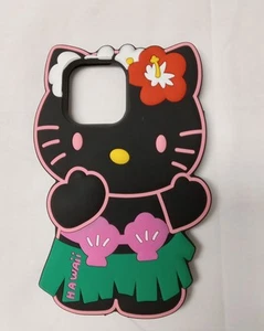 Pink iPhone 16 15 Pro Max Cute Hello Kitty 3D Phone Holder Case - Zdjęcie 1 z 3