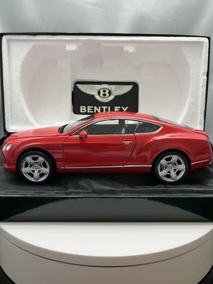 MINICHAMPS “Bentley Continental GT”, 1/18, ROJO, EDICIÓN CONCESIONARIO. Foto 1 de 4