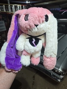 Dreadfuls Borderline Personality Disorder Bunny With Backpack Mysterious EUC - Picture 1 of 17