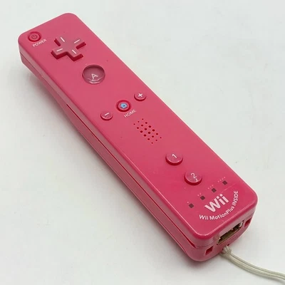 Controller Wii Motion Plus Nintendo Wii Telecomando Rosa/Pink Ottime Condizioni - Immagine 1 di 4