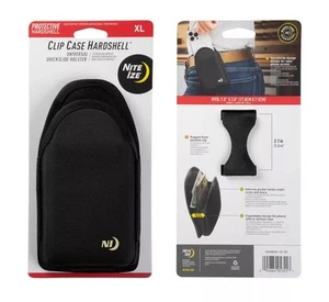 Nite Ize Clip Case Hardshell Universal QuickSlide Holster XL Belt Clip Phone - Picture 1 of 6