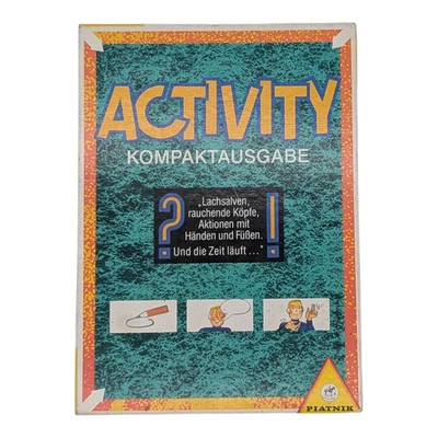 Activity Kompaktausgabe Piatnik 6002 1992 Brettspiel Partyspiel KOMPLETT - Bild 1 von 4