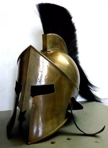300 HELMET MOVIE SPARTAN HELMET KING LEONIDAS REPLICA HELMET MEDIEVAL GIFT ITEM - Picture 1 of 6