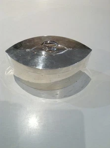 Scatola Argento Massiccio Trapuntata Di Greggio Argenterie - RIVENDITORE - Imagen 1 de 1
