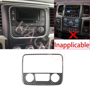 Carbon Fiber Radio Switch Panel Cover Fit For Dodge Ram 1500 2013-17 Accessories - Bild 1 von 17