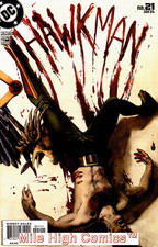 HAWKMAN  (2002 Series)  (DC) #21 Near Mint Comics Book