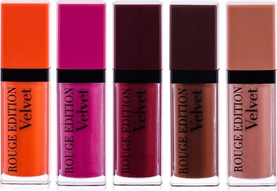 BOURJOIS ROUGE EDITION VELVET MATTE FINISH LIPSTICKS - CHOOSE COLOUR - Image 1 of 3