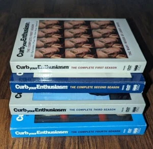 CURB YOUR ENTHUSIASM SEASON 1-4 TV SHOW SEASON 1 2 3 4 DVD DVDs - Picture 1 of 7