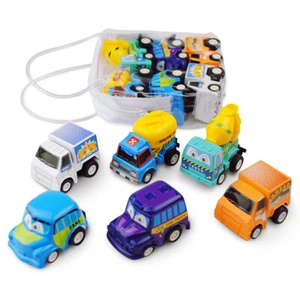 6Ps Car Toy for Kids Mini Assorted Pull Back Vehicles Toy Roll Back Car Play ++ - Picture 1 of 12