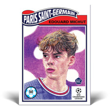Topps UCL Living Set - Card 464 - Edouard Michut - Paris Saint-Germain