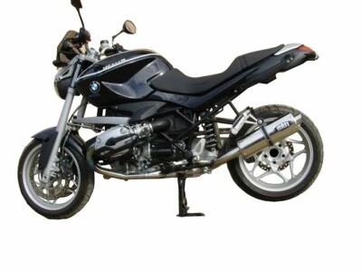 BMW R1200R 2006-2014 MassMoto Terminale Scarico Ovale Acciaio Inossidabile Nuovo — 第 1/2 张图片